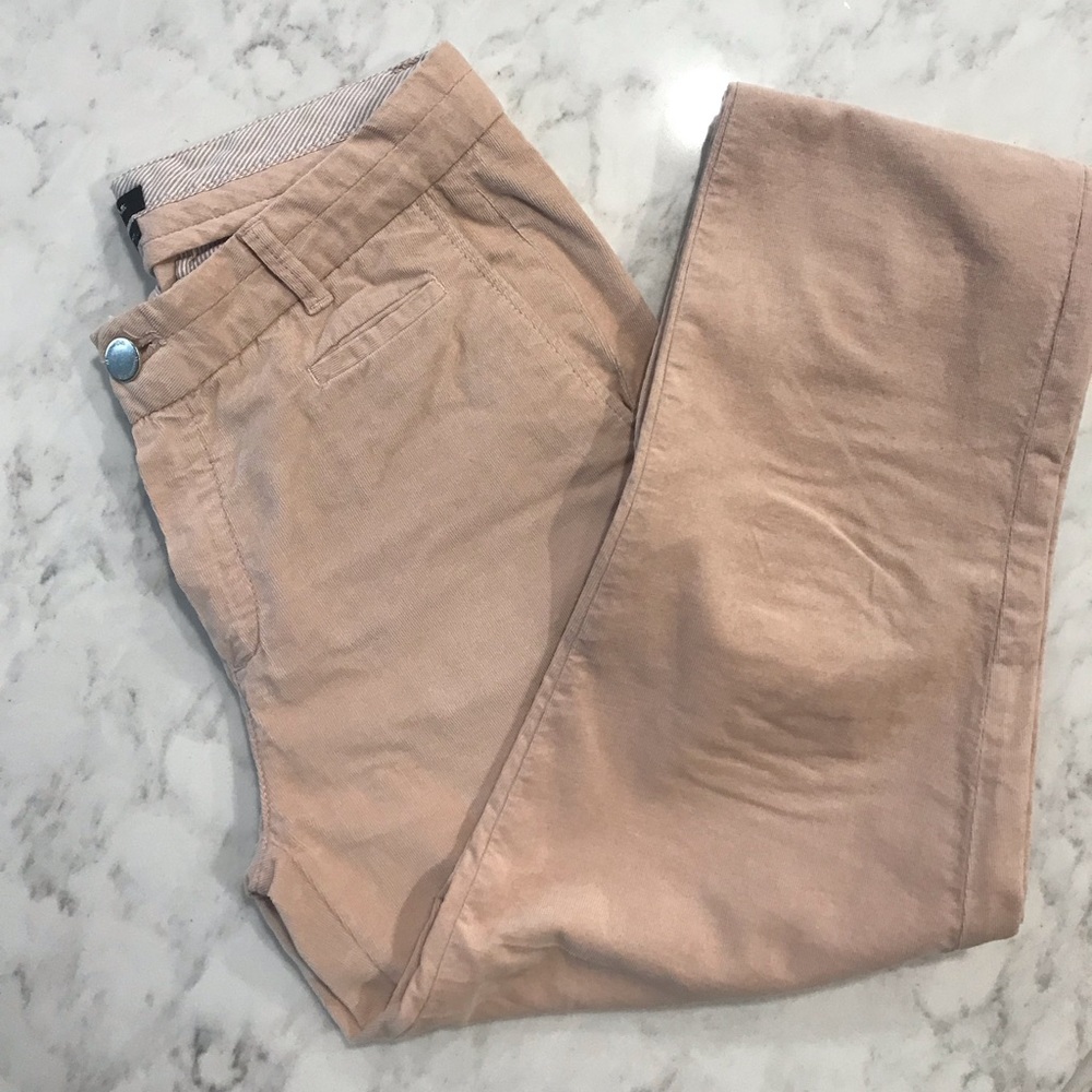 Jeans pink in corduroy Massimo Dutti